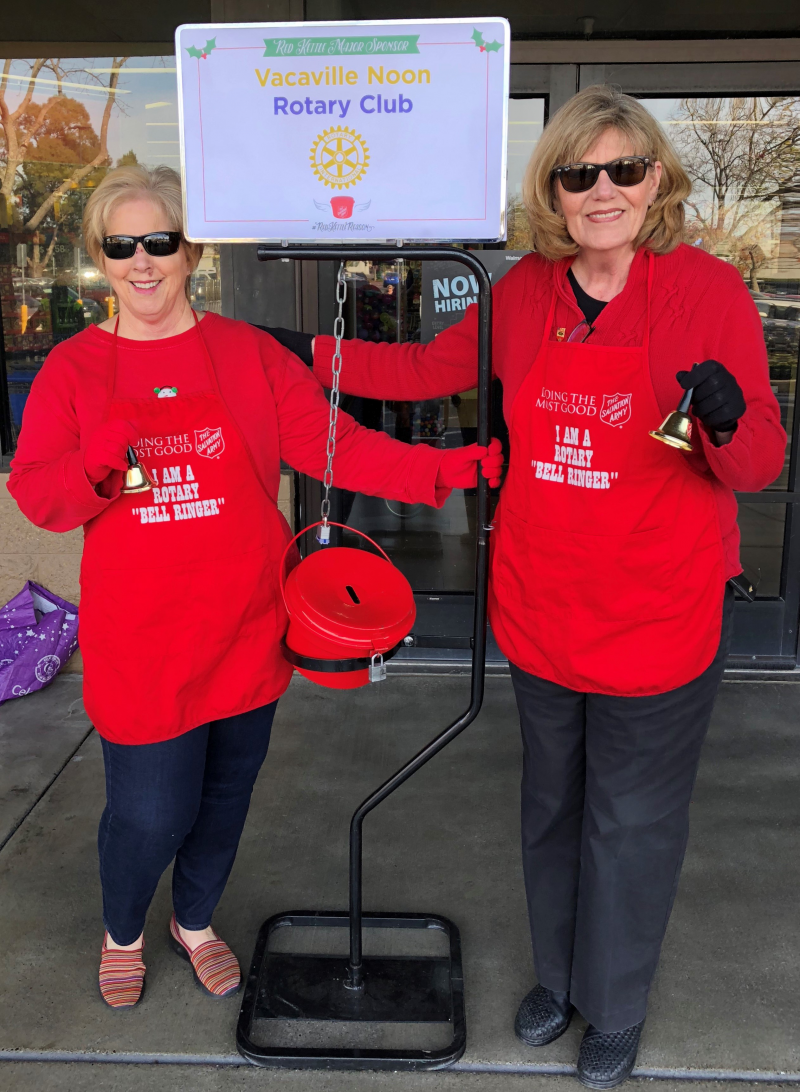 Bell ringing for Salvation Army 2017